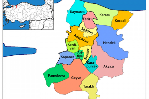 Sakarya_districts
